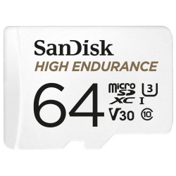 SanDisk High Endurance 100MBs Micro SDXC Card with Adapter 64GB